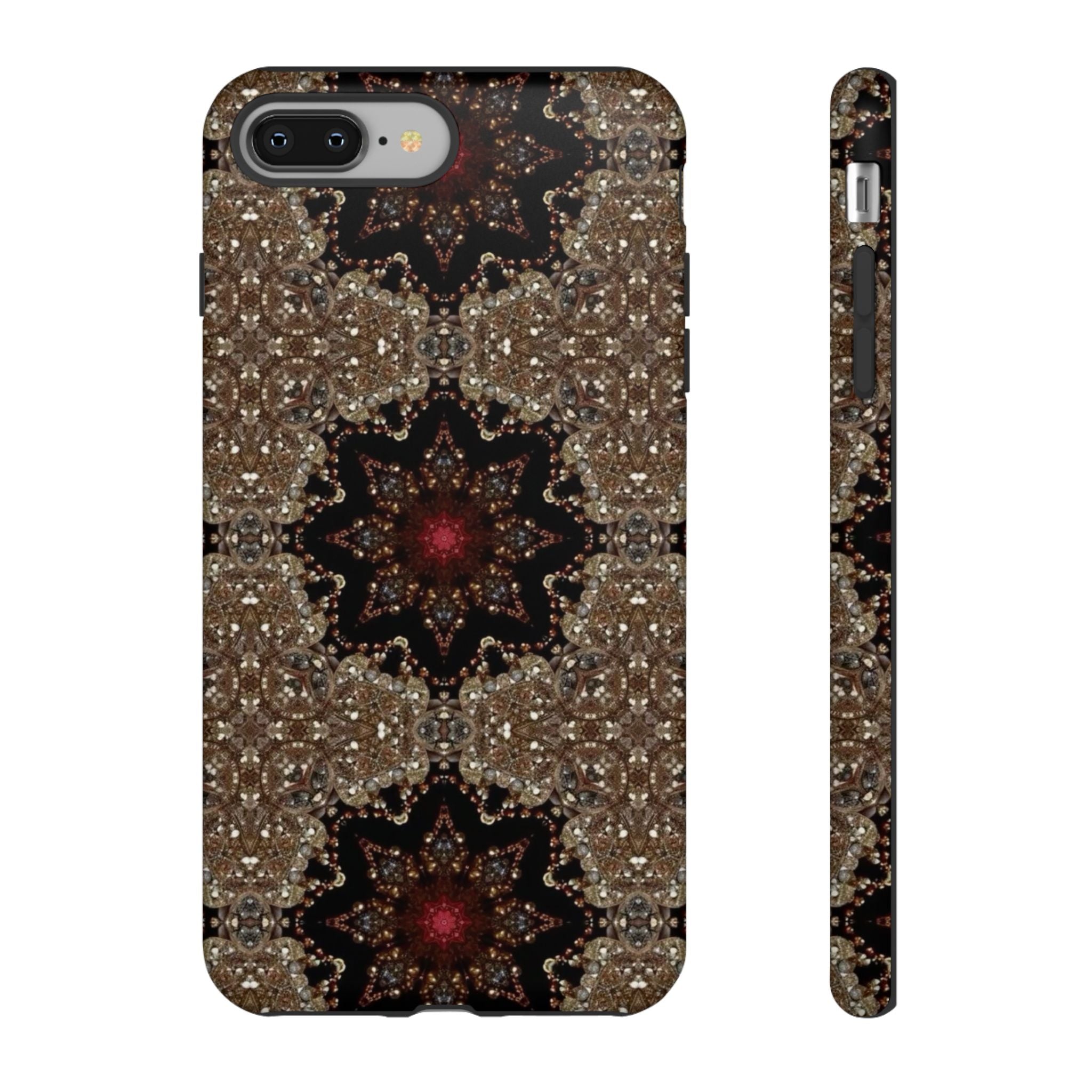 Brown Mandala Tough Protective Case