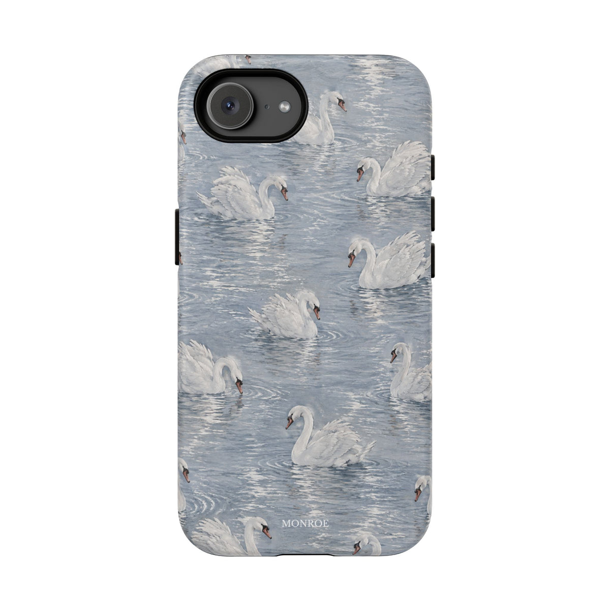 Swan Pattern Tough Case