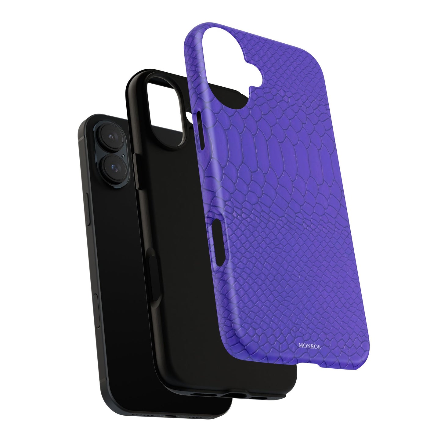Dark Purple Snake Tough Case