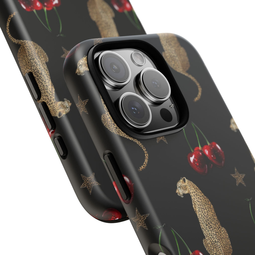 Leopards & Cherries Phone Case