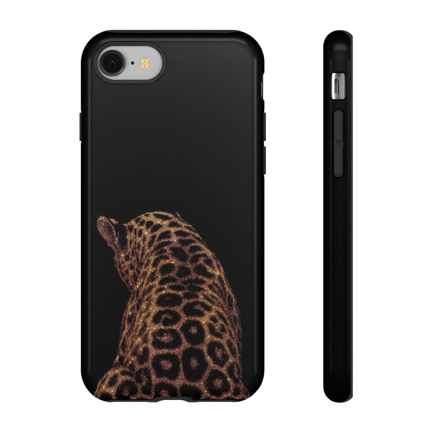 Leopard Back Tough Phone Case