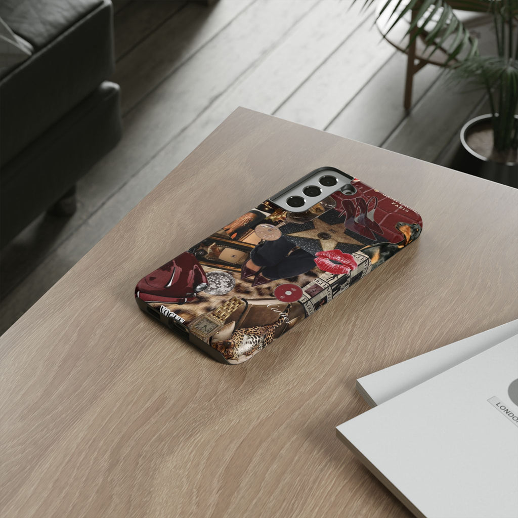 Cherry Red Aesthetic Phone Case