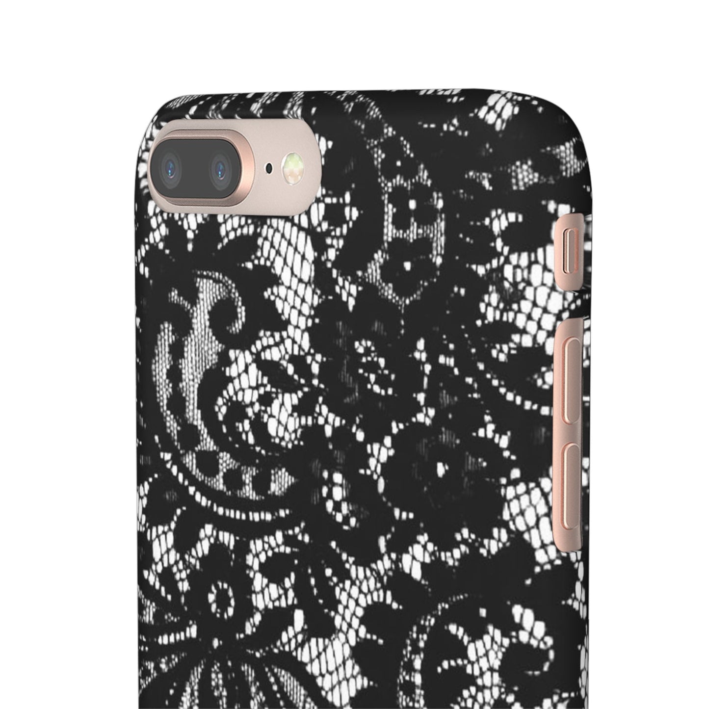 Black Lace Elegant Pattern Case