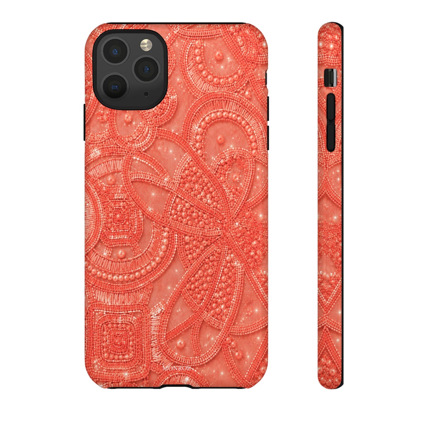Coral Lace Tough Case