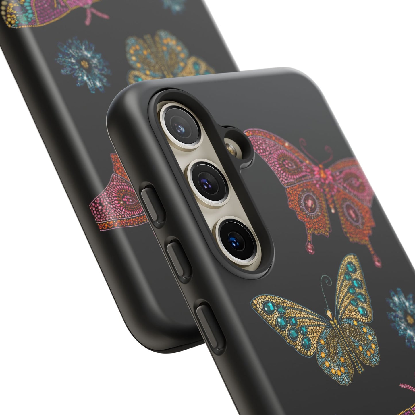 Butterfly Beaded Tough Case