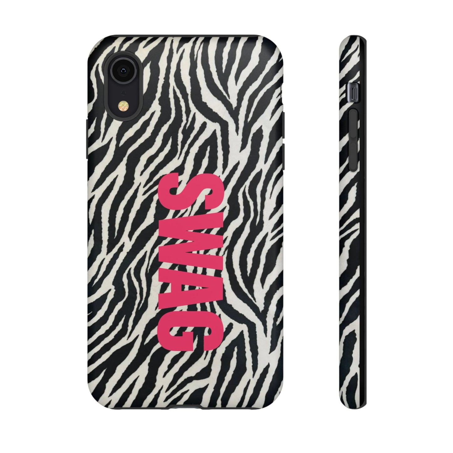 Zebra Print  "SWAG" Tough Case