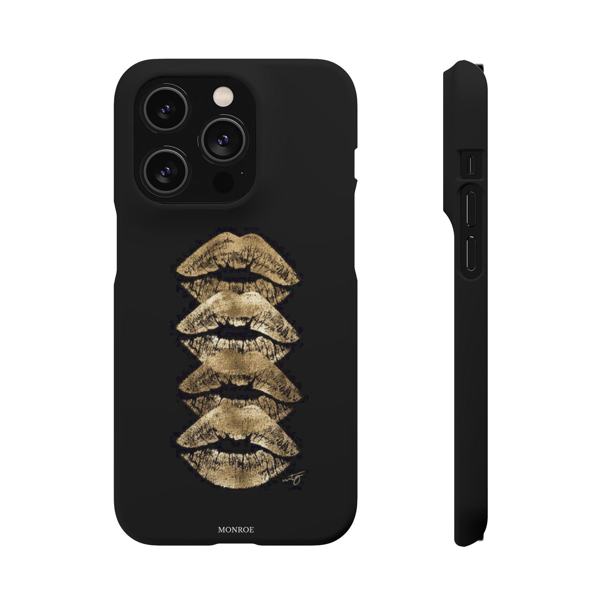 Gold Kiss Stack Case