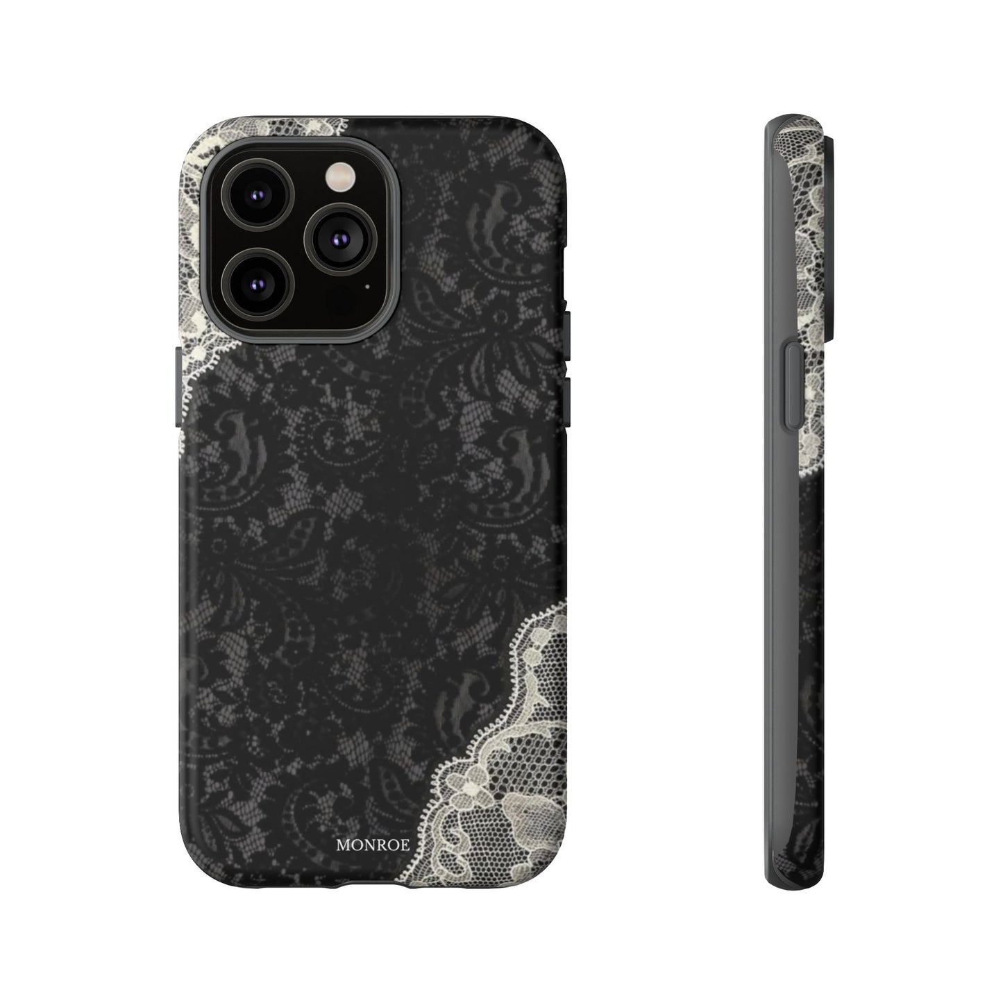 Black & White Edged Tough Case