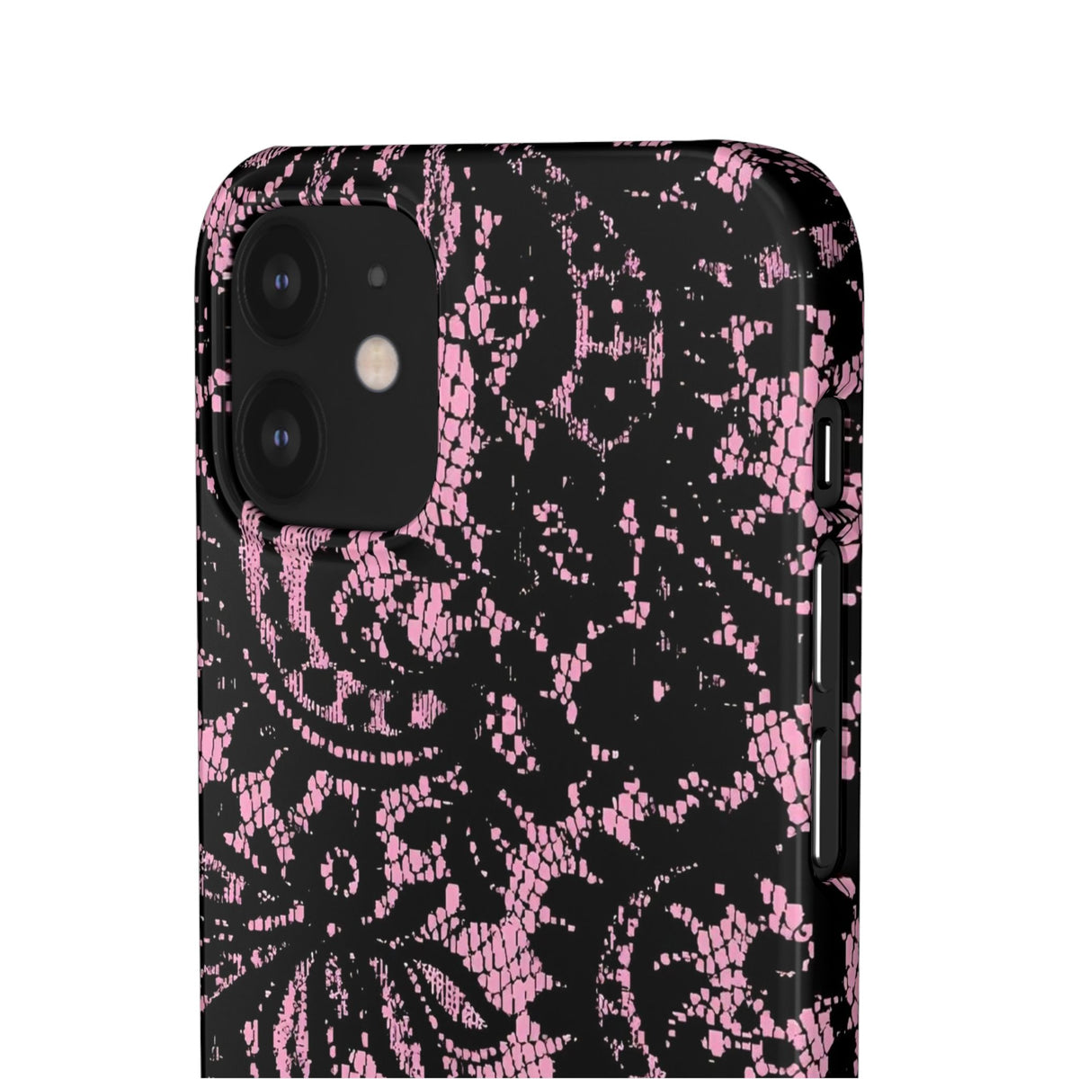 Pink Lace Pattern Case