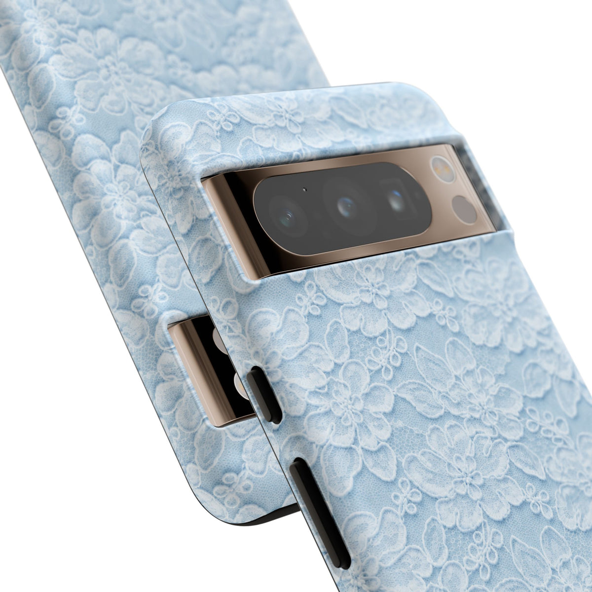 Glacier Blue Lace Tough Case