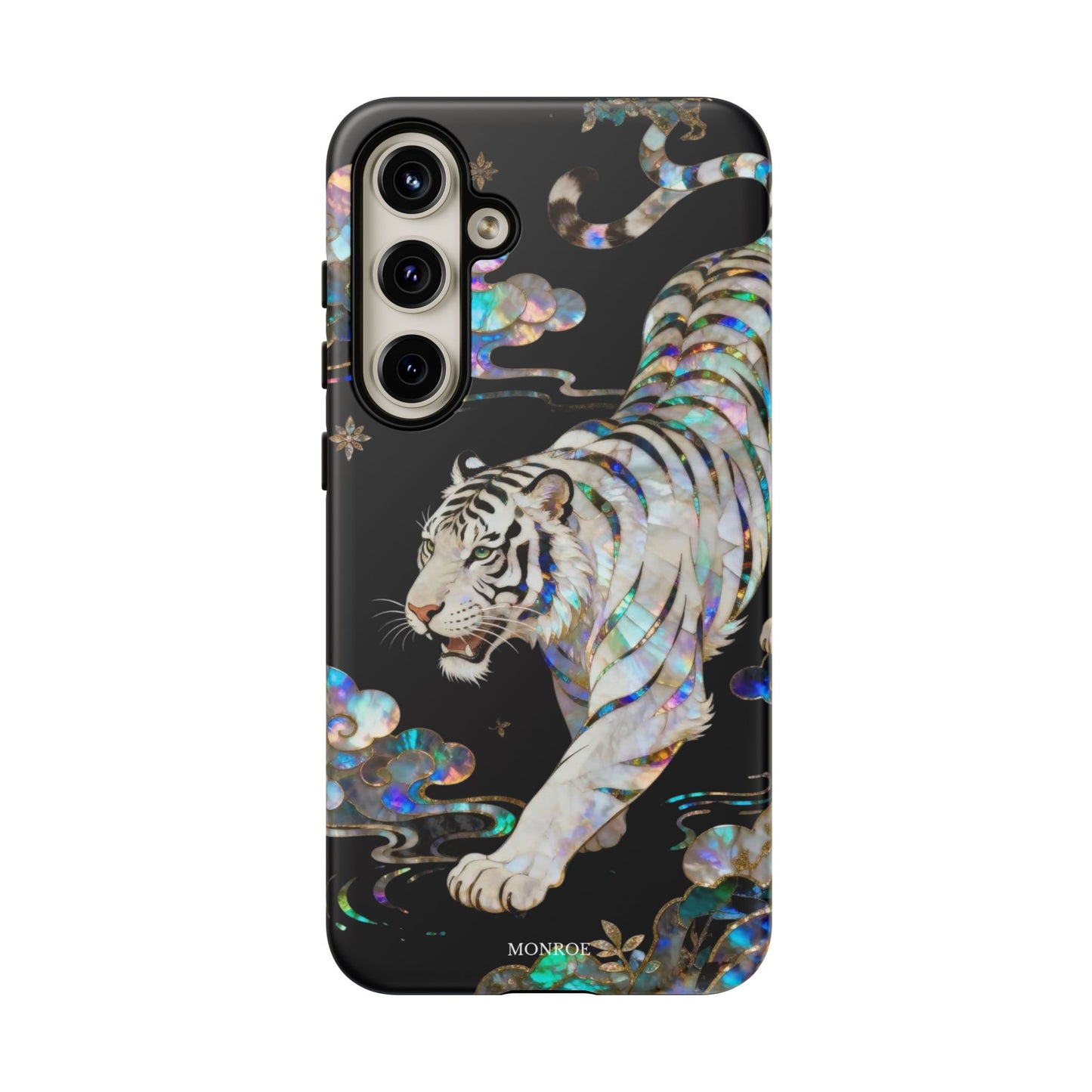 Iridescent White Tiger Tough Case