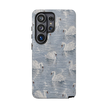 Swan Pattern Tough Case