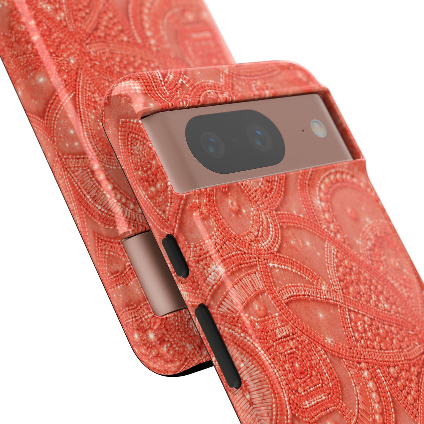 Coral Lace Tough Case