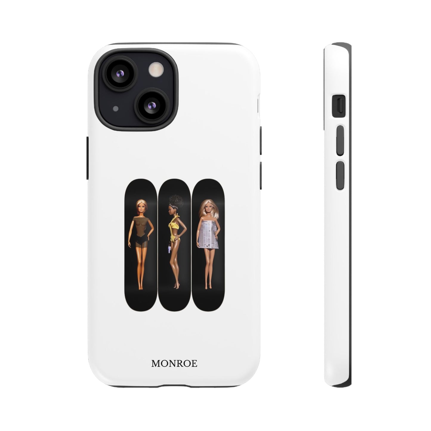 Retro Doll Skateboard Tough Case