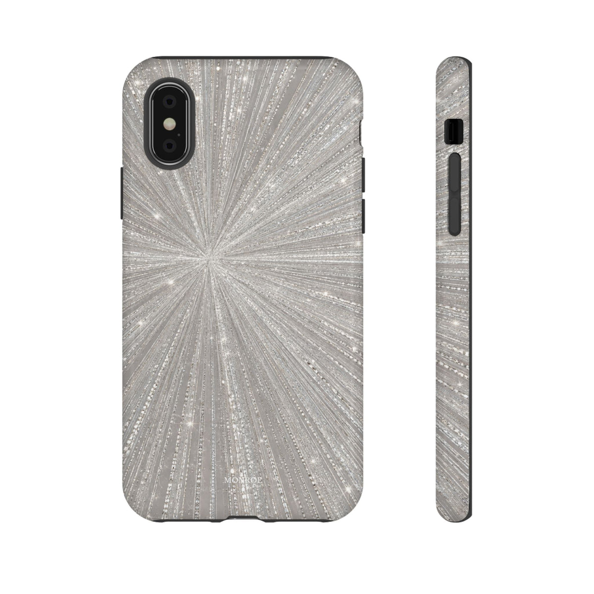 Sparkling Silver Burst Tough Case