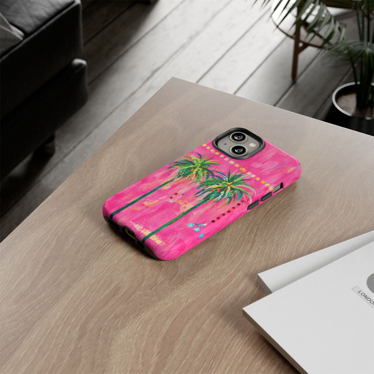 Pink Tropical Tough Case