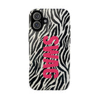 'SWAG' Zebra Print Tough Case