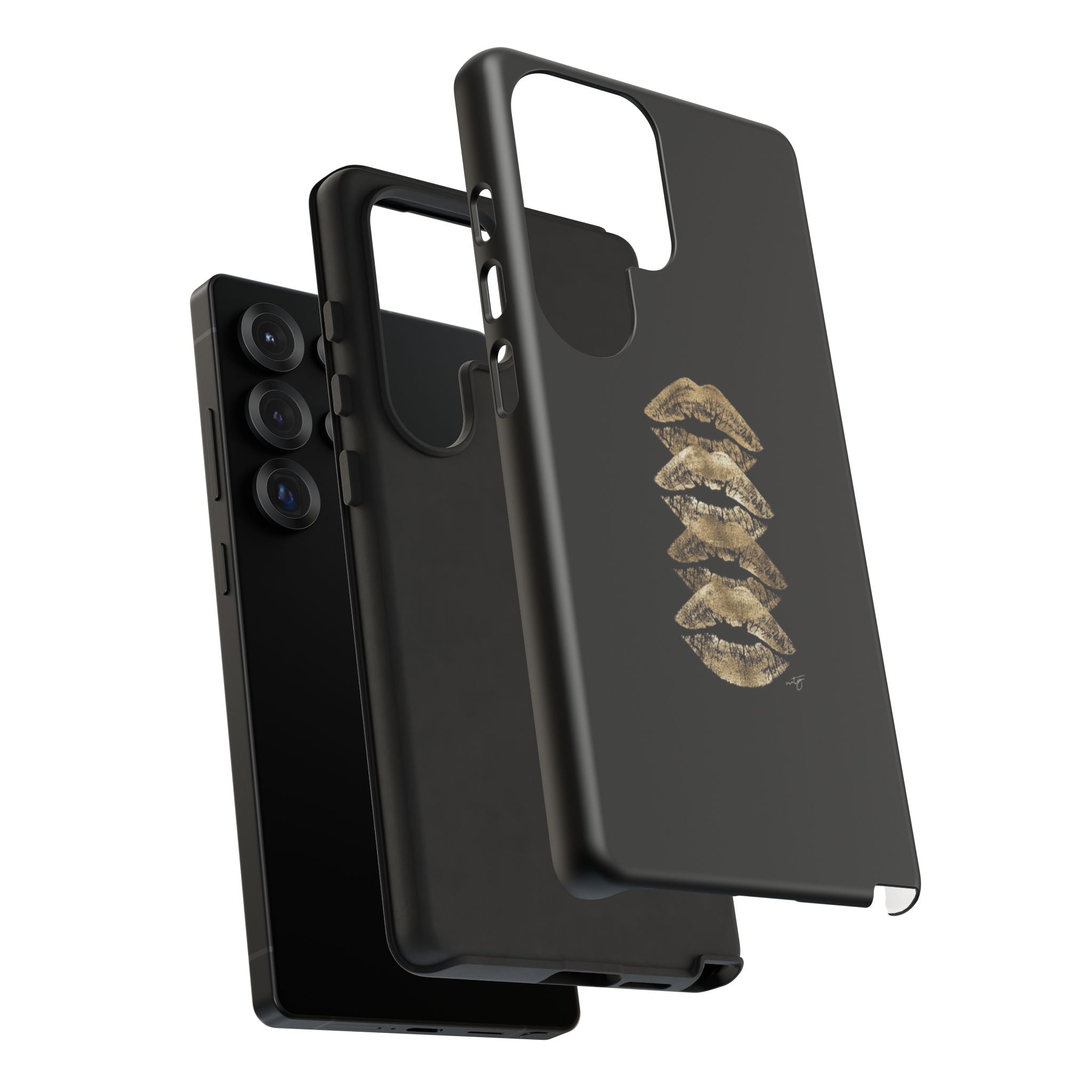 Golden Lipstick Phone Case
