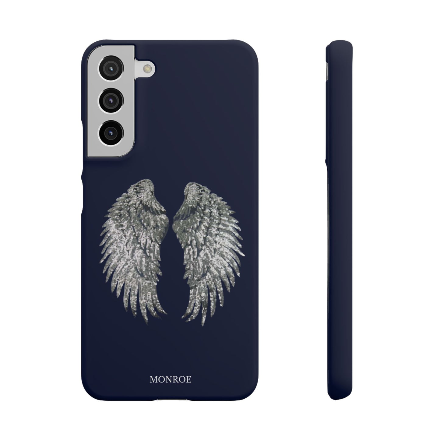 Navy Angel Wings Case