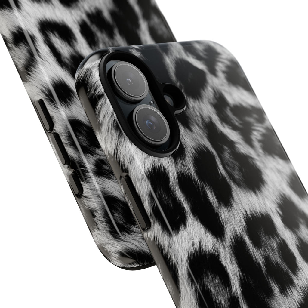B&W Leopard Phone Case