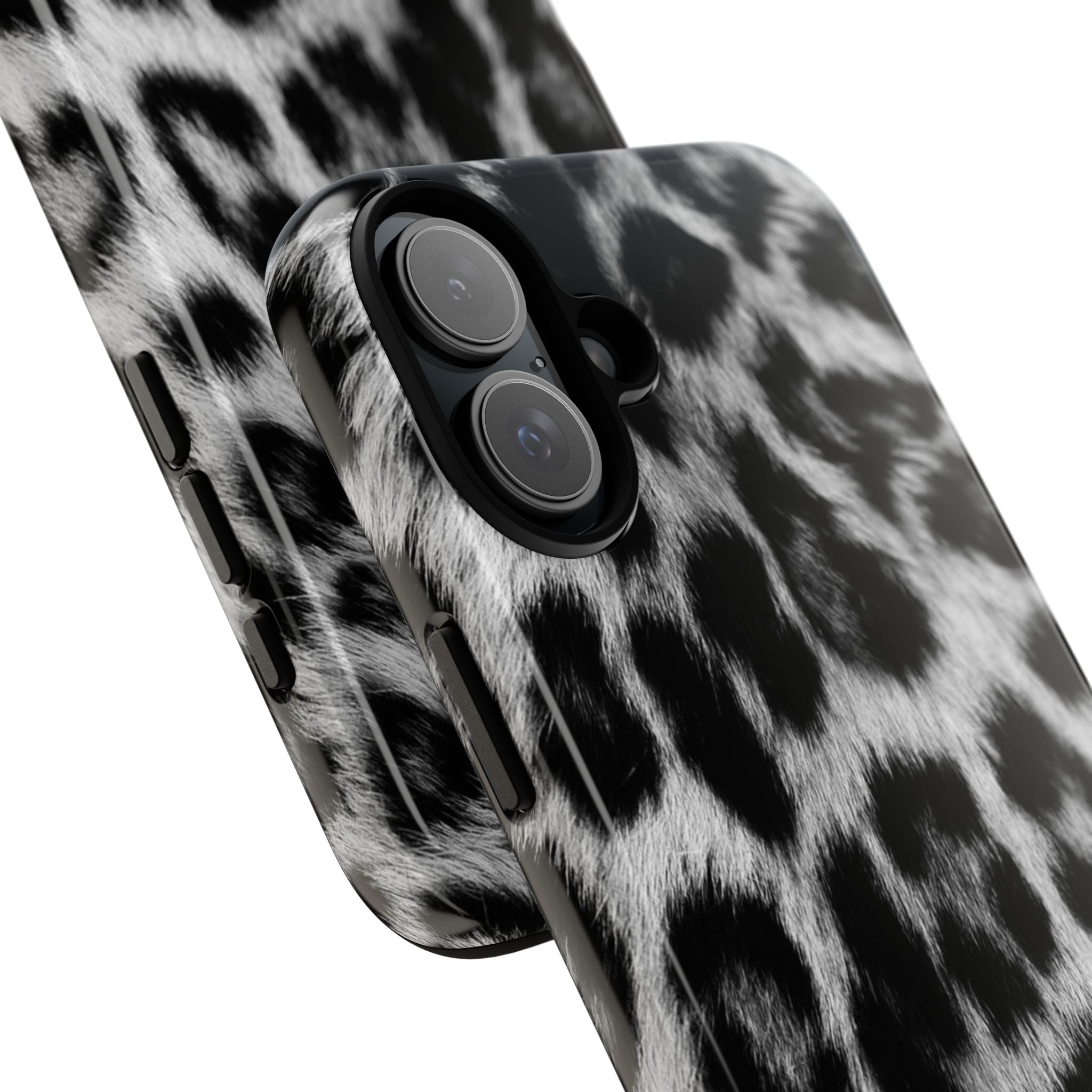 B&W Leopard Phone Case
