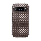 Brown Polka Phone Case