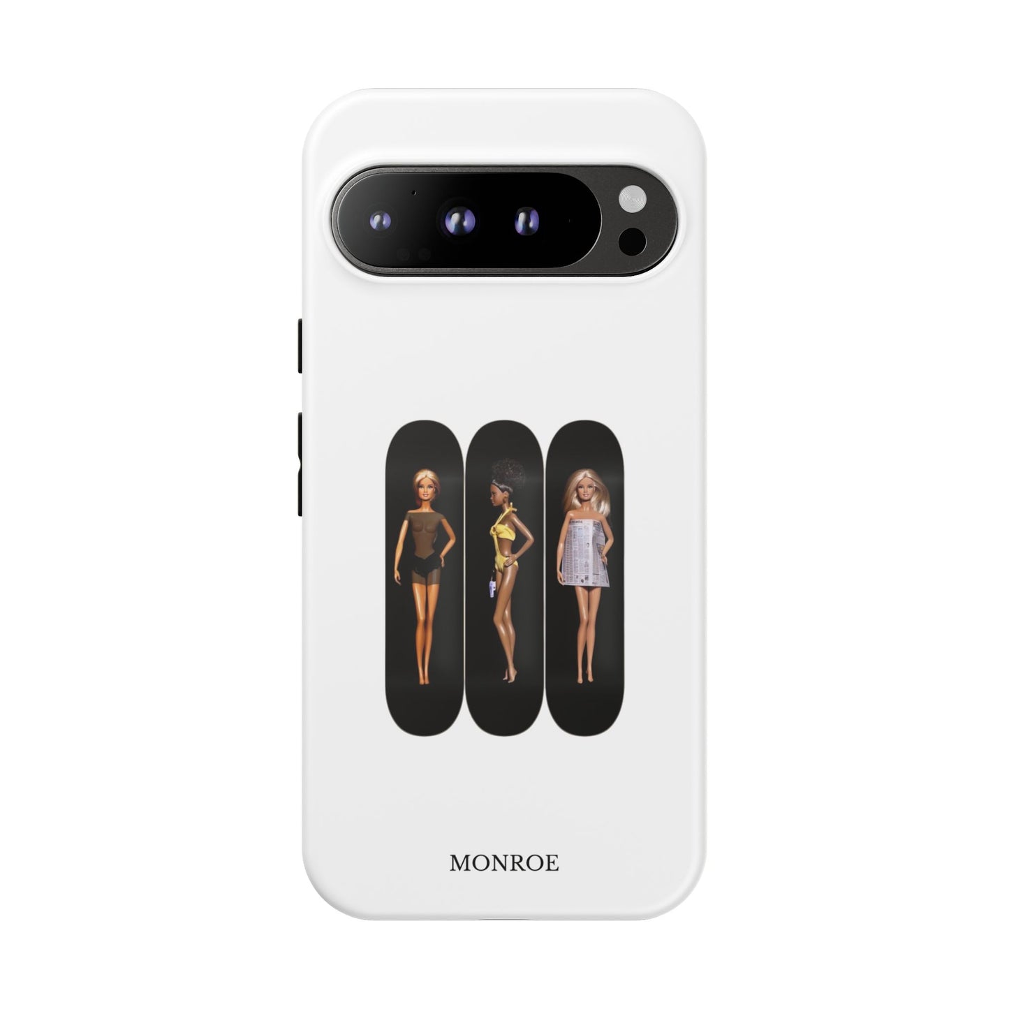 Retro Doll Skateboard Tough Case