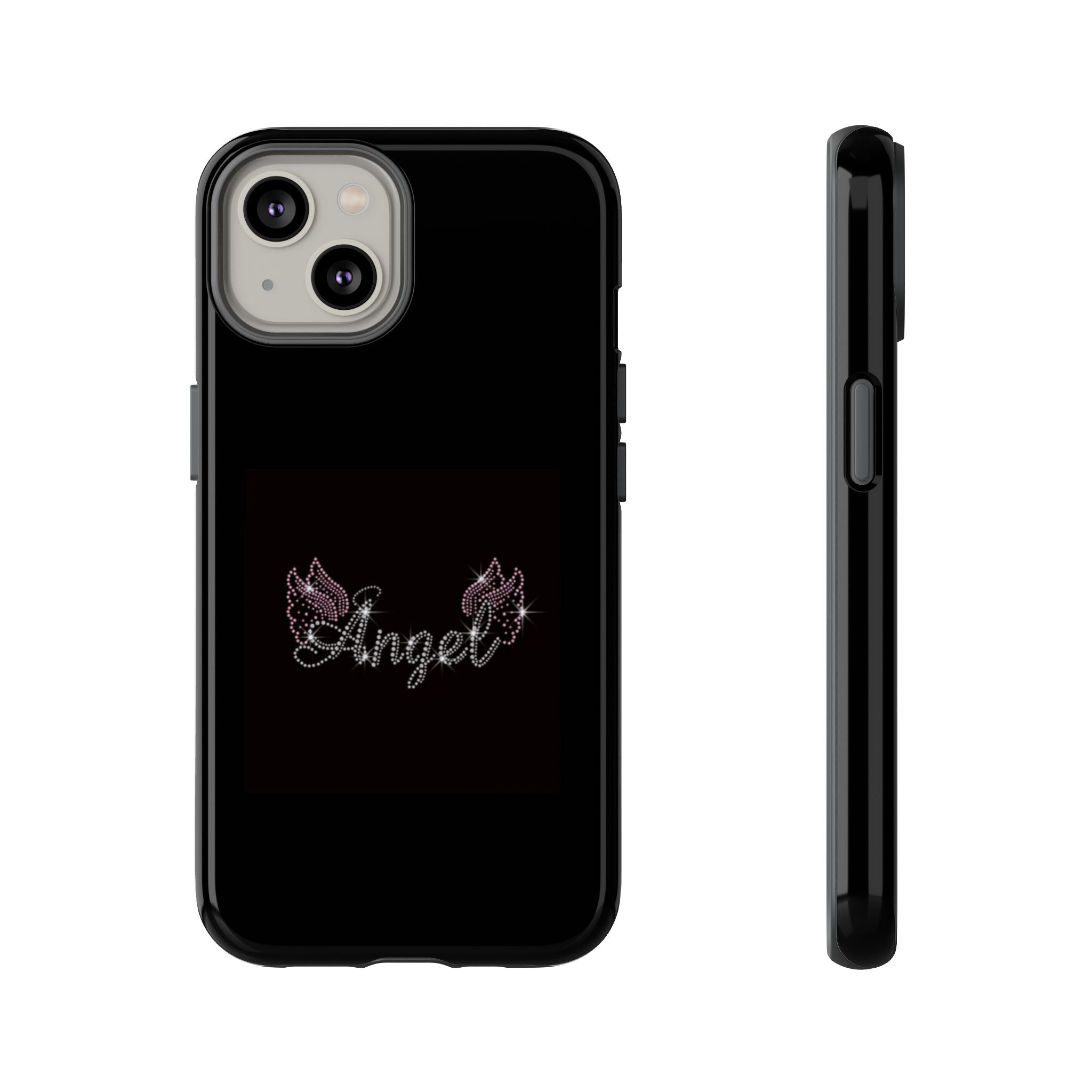 Glitter Angel Phone Case