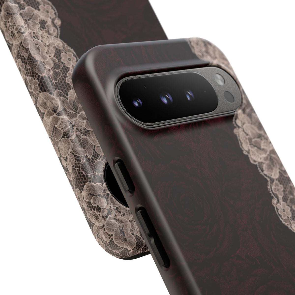 Burgundy Rose Tough Case