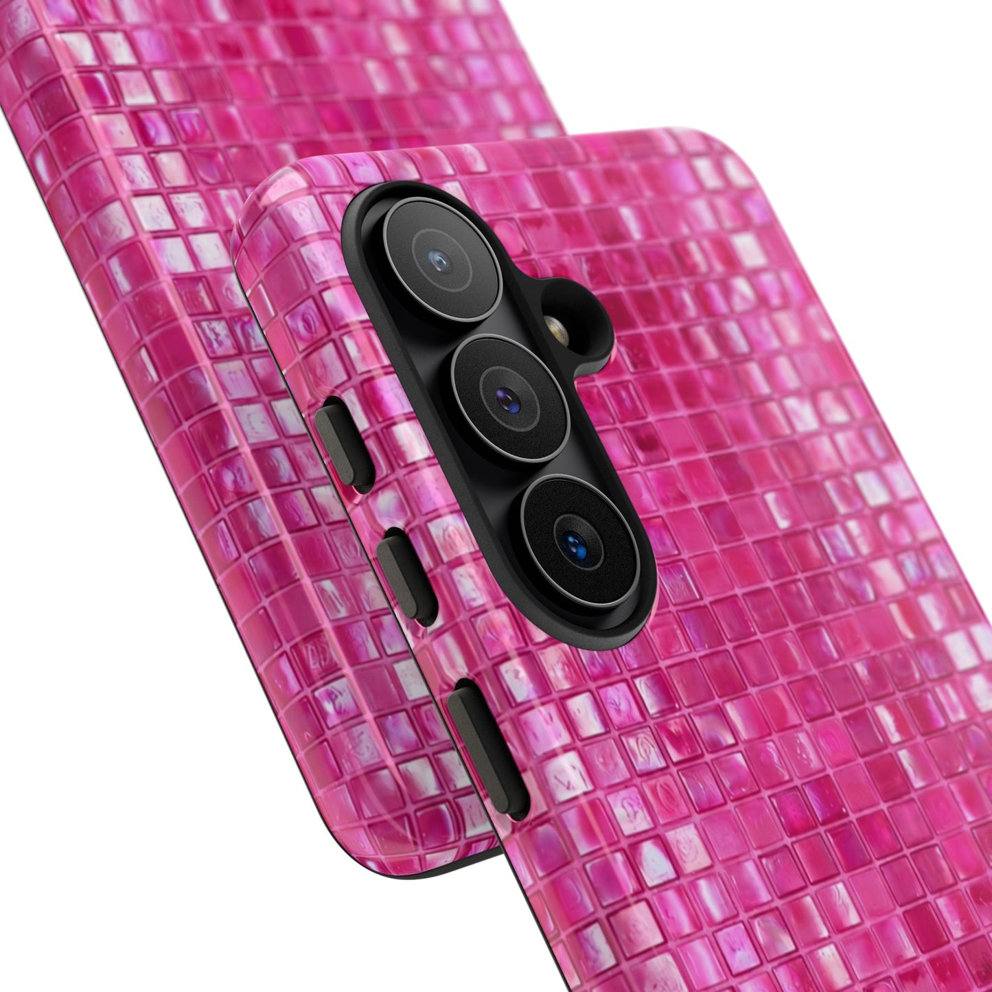 Hot Pink Mosaic Tough Case