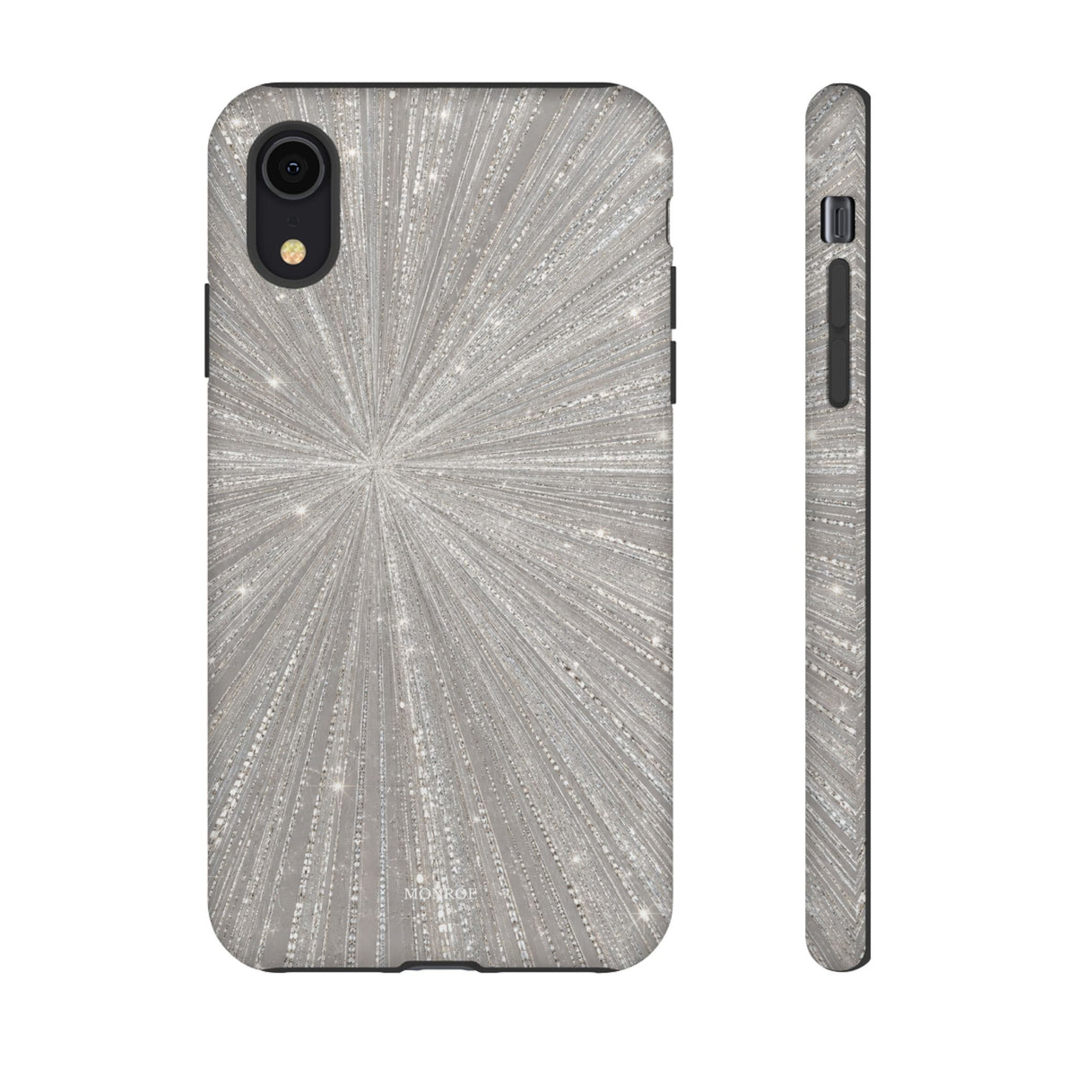 Sparkling Silver Burst Tough Case