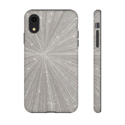 Sparkling Silver Burst Tough Case