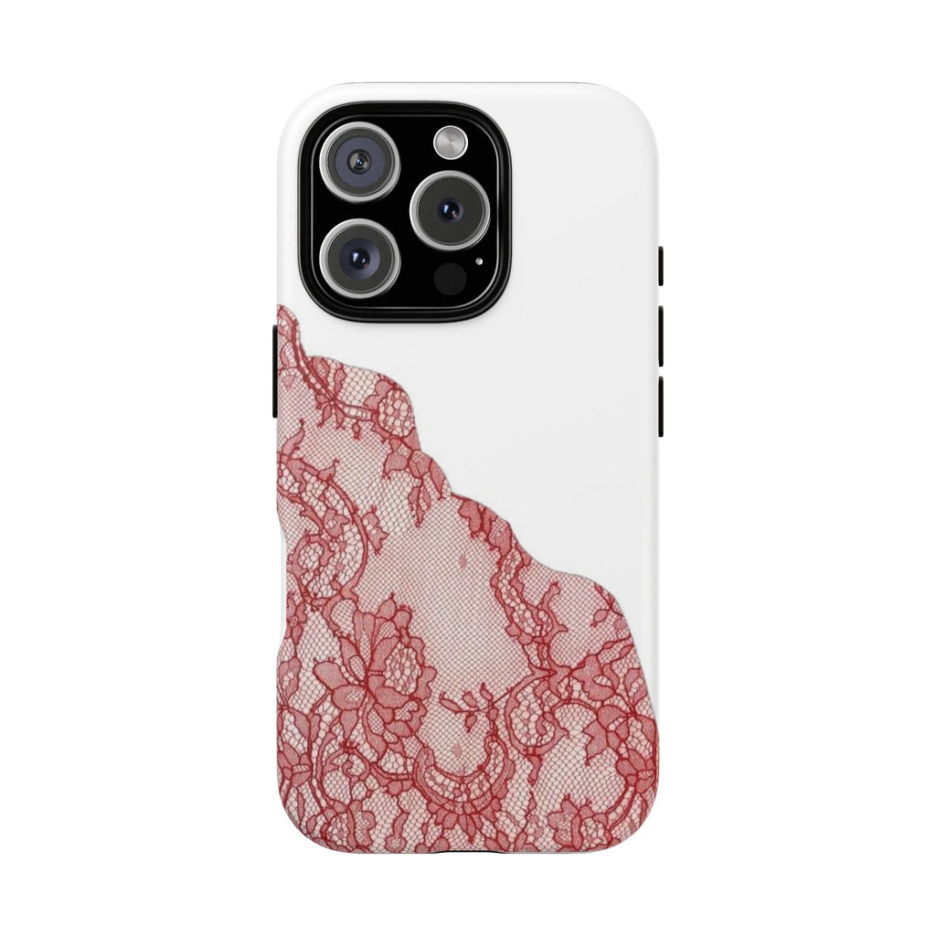 Red Lace Phone Case