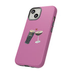 Pint & Wine Glass (Pink) Tough Case