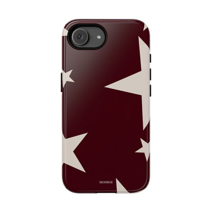 Burgundy Stars Tough Case