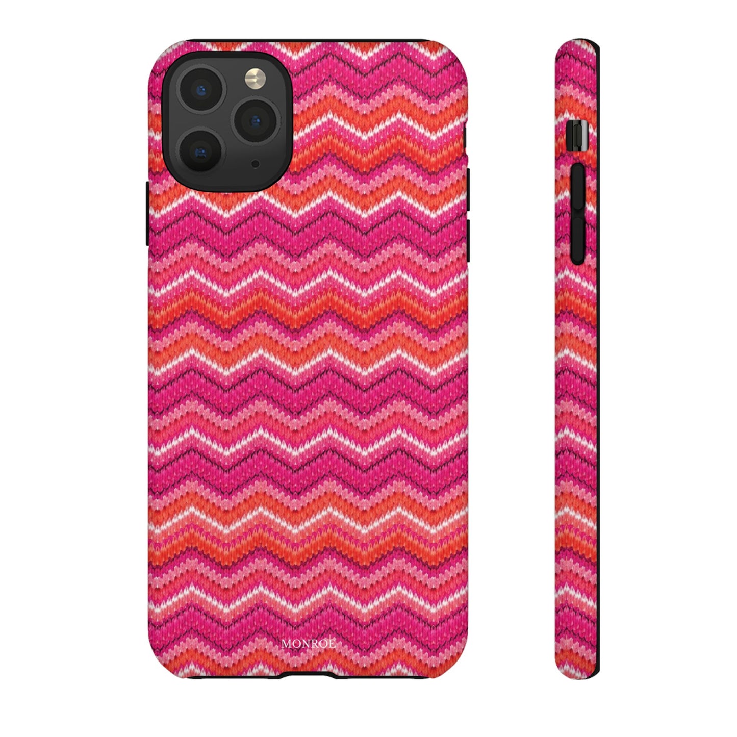 Pink Zigzag Tough Case
