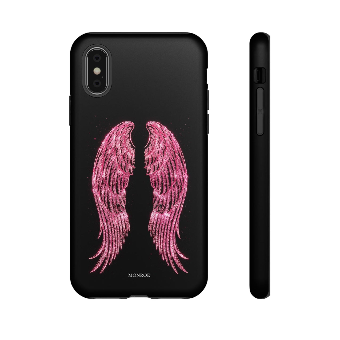 Pink Glitter Angel Tough Case