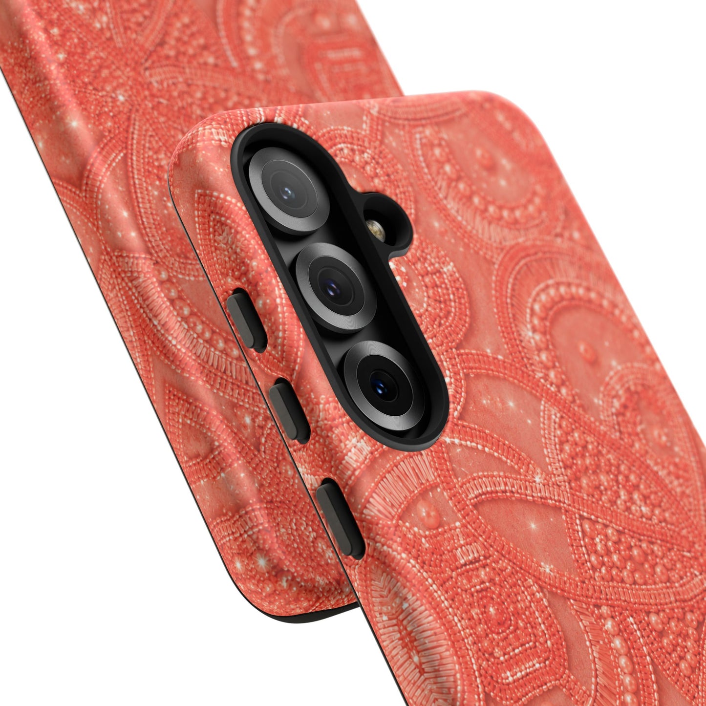 Coral Lace Tough Case