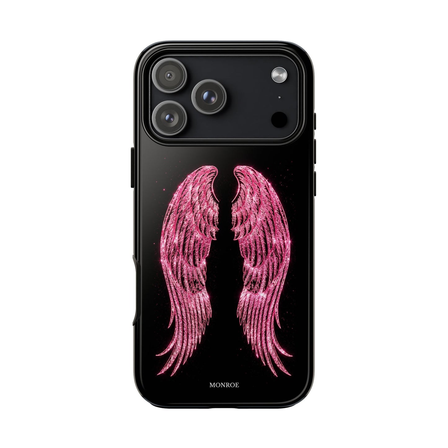 Pink Glitter Angel Tough Case