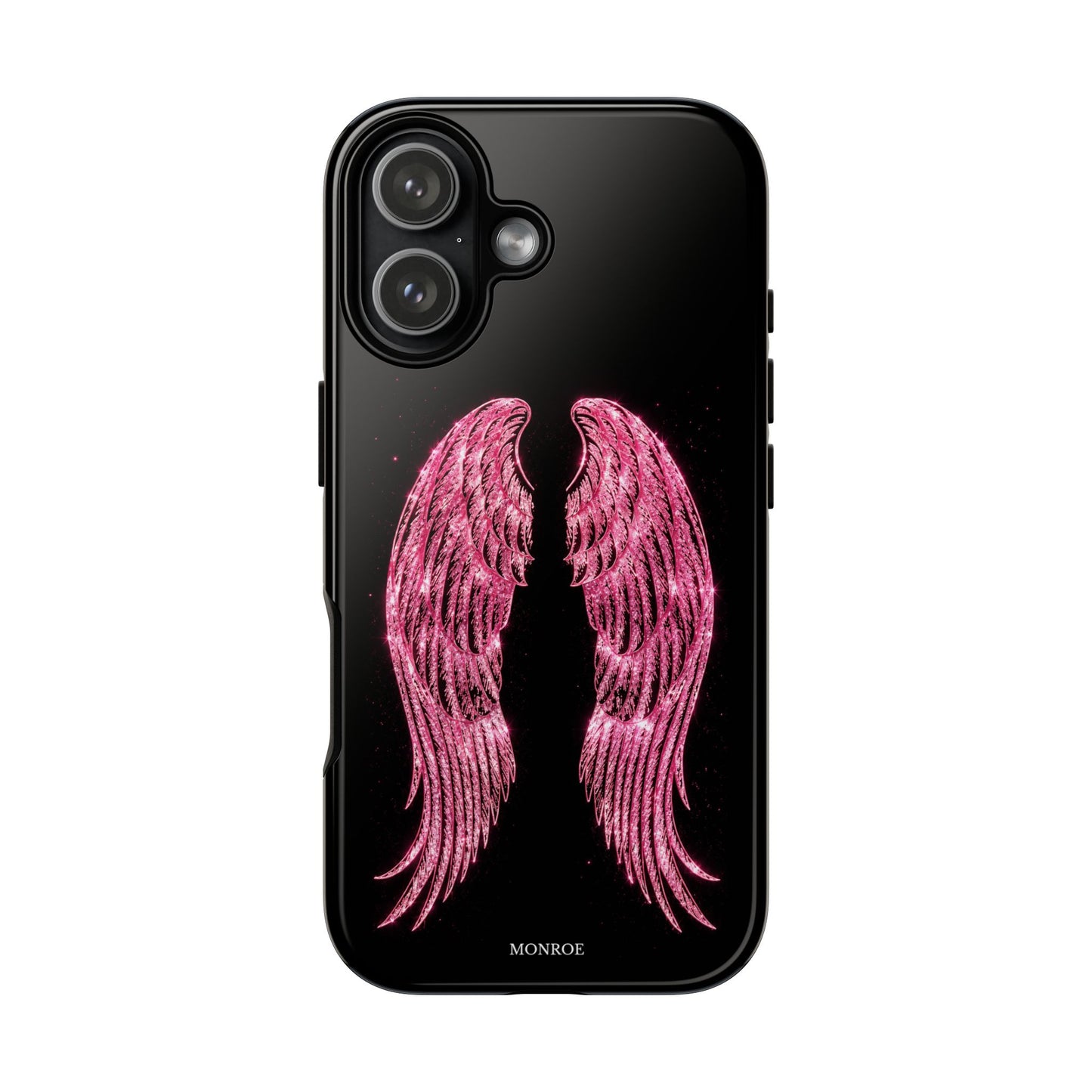 Pink Glitter Angel Tough Case