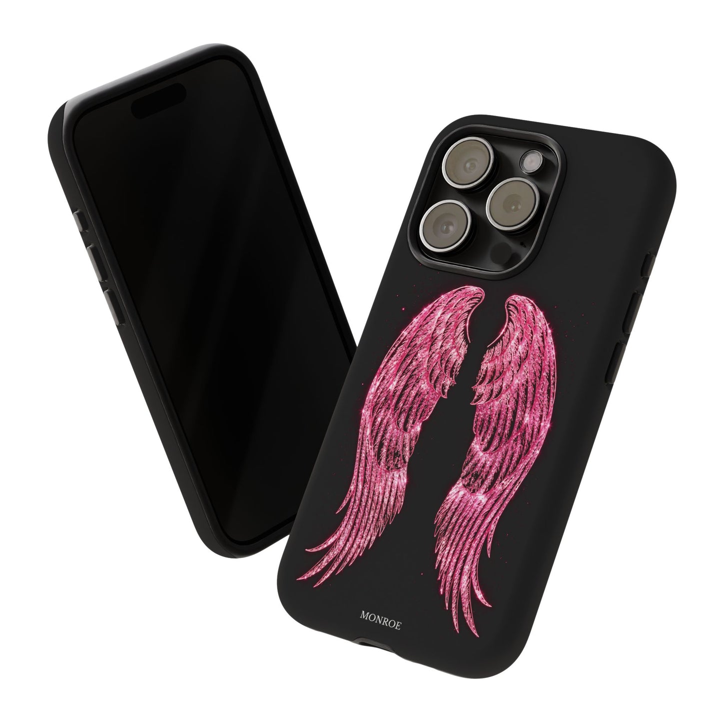 Pink Glitter Angel Tough Case