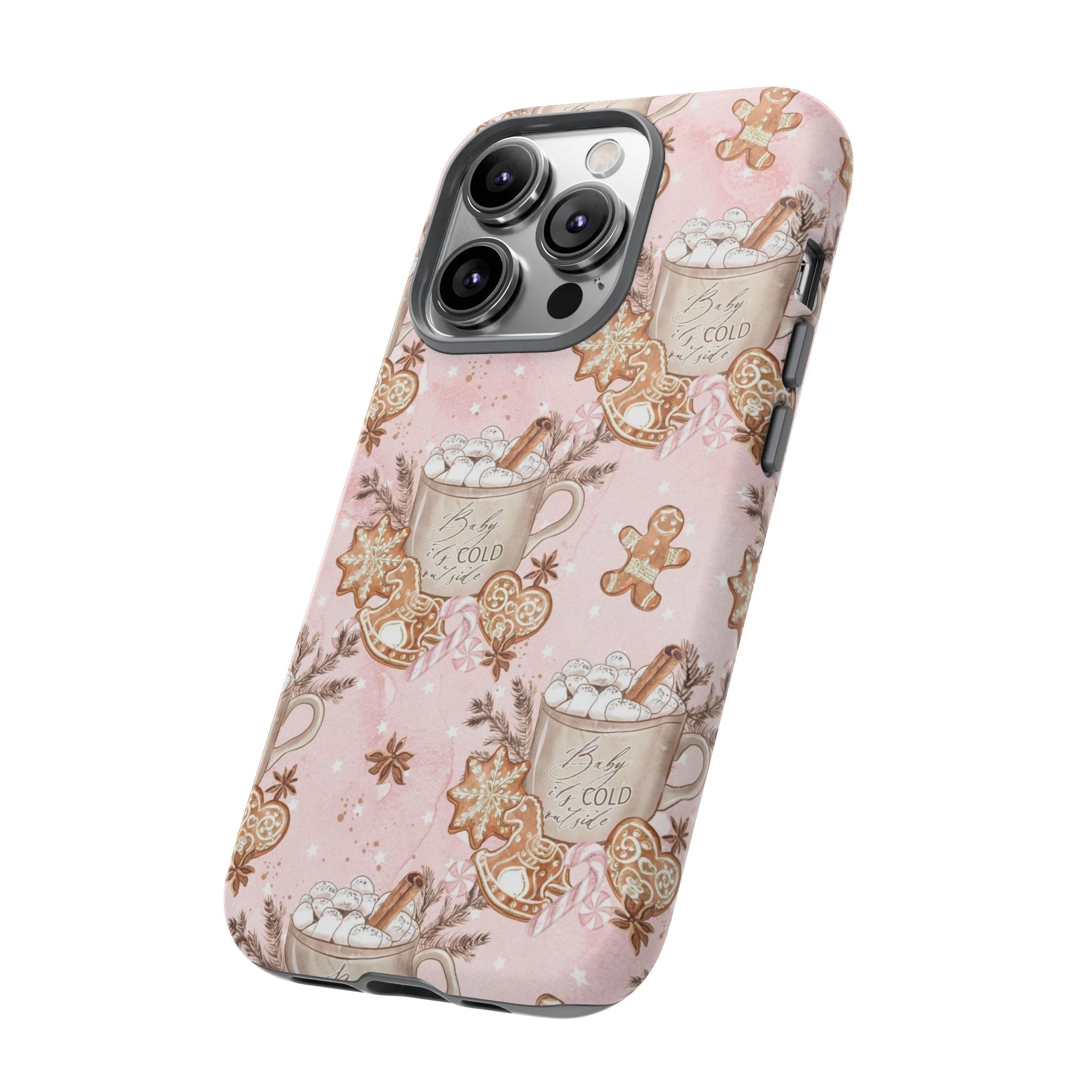 Pink Christmas Phone Case