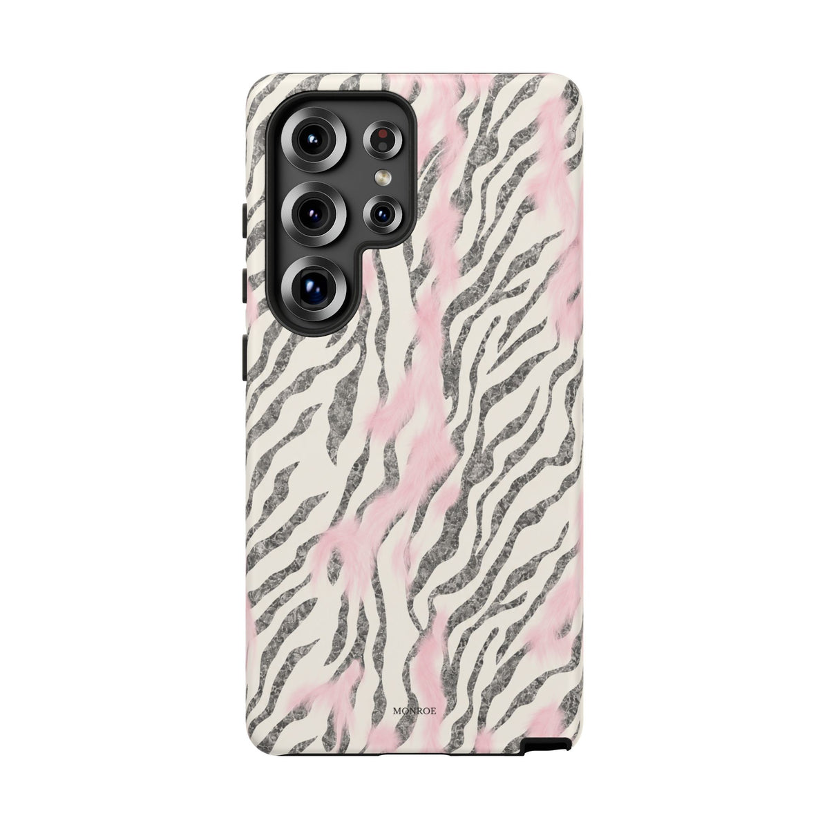 Light Pink Zebra Tough Case