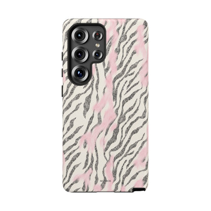 Light Pink Zebra Tough Case