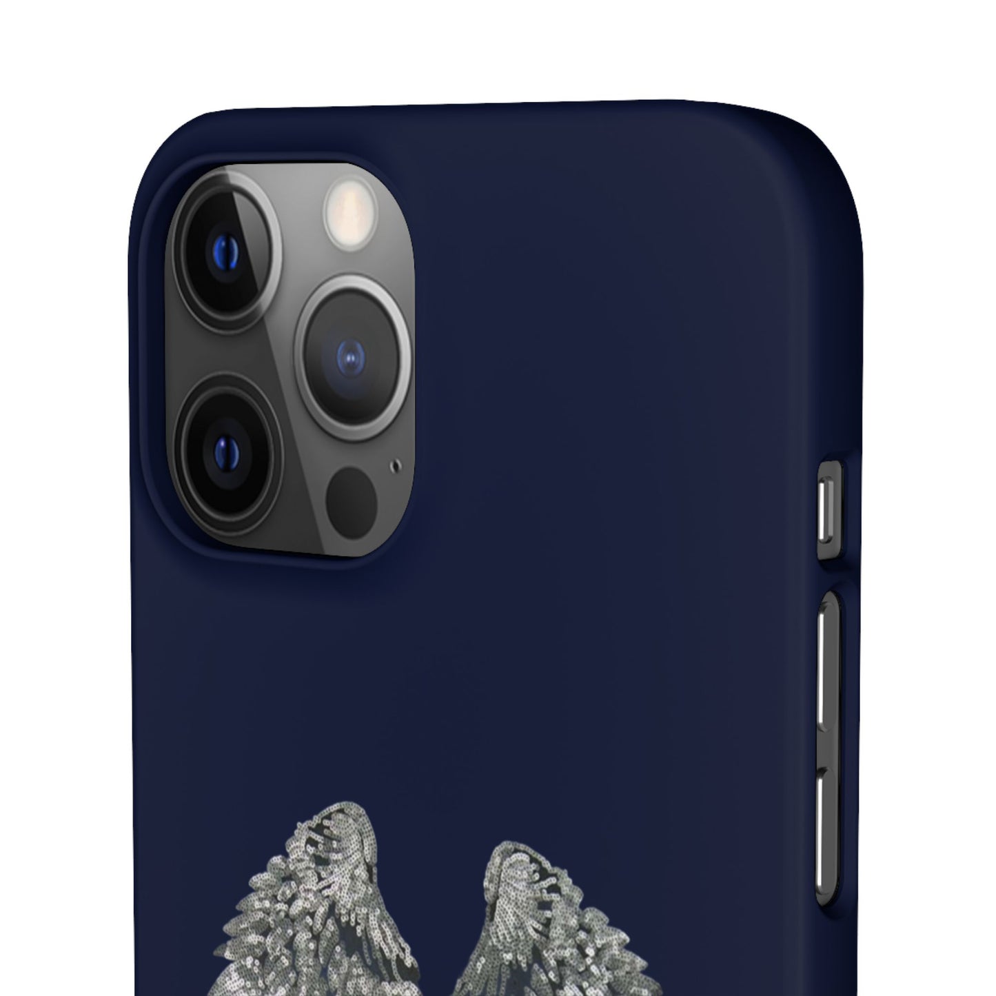Navy Angel Wings Case