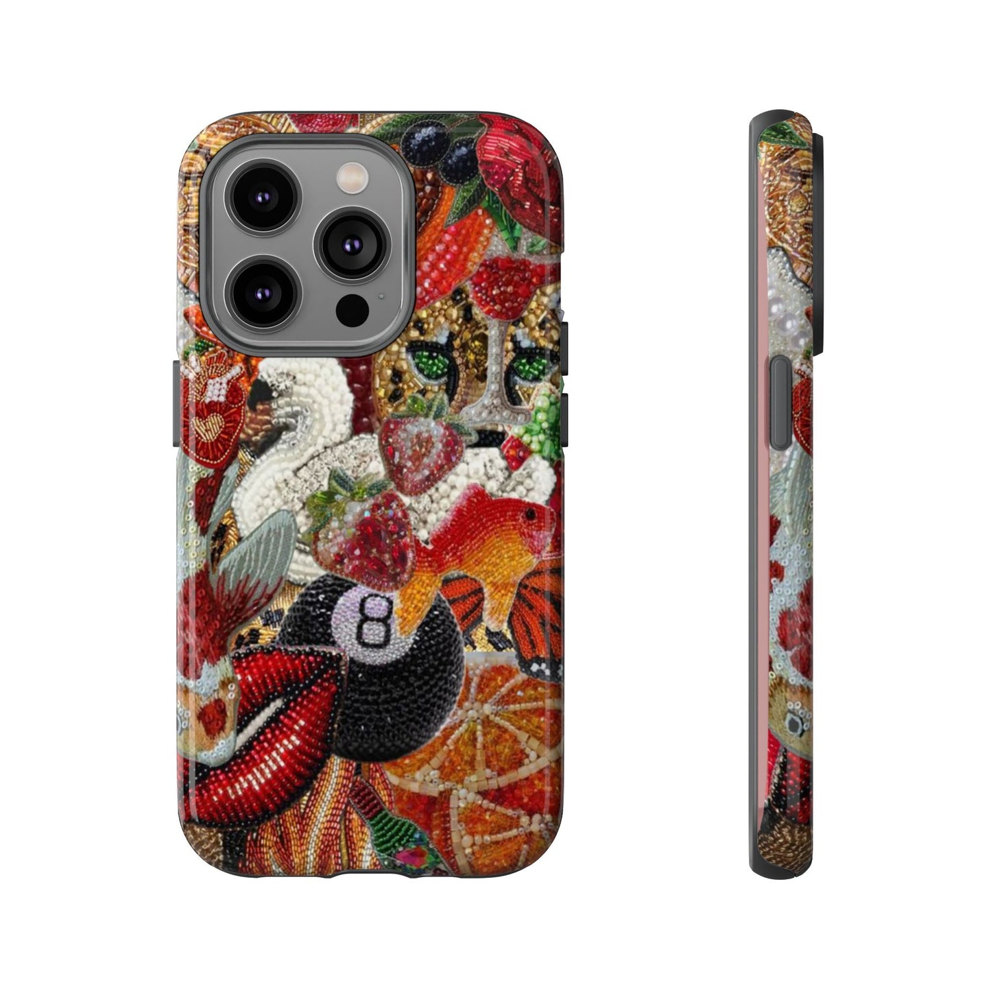 Decorative Collage Tough Case