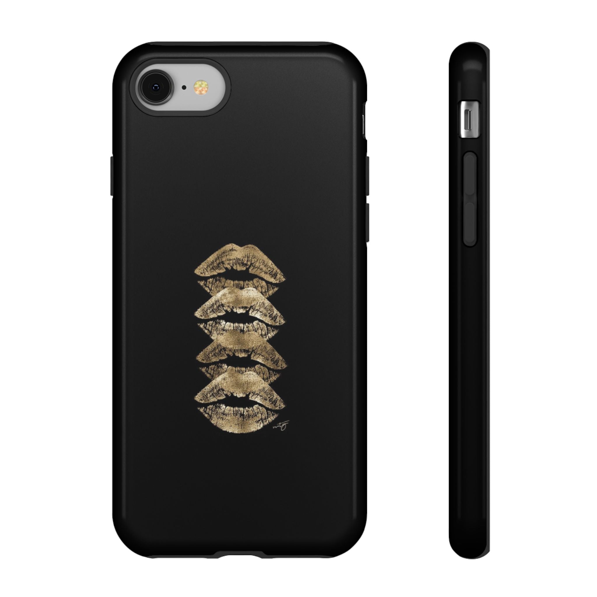 Golden Lipstick Phone Case