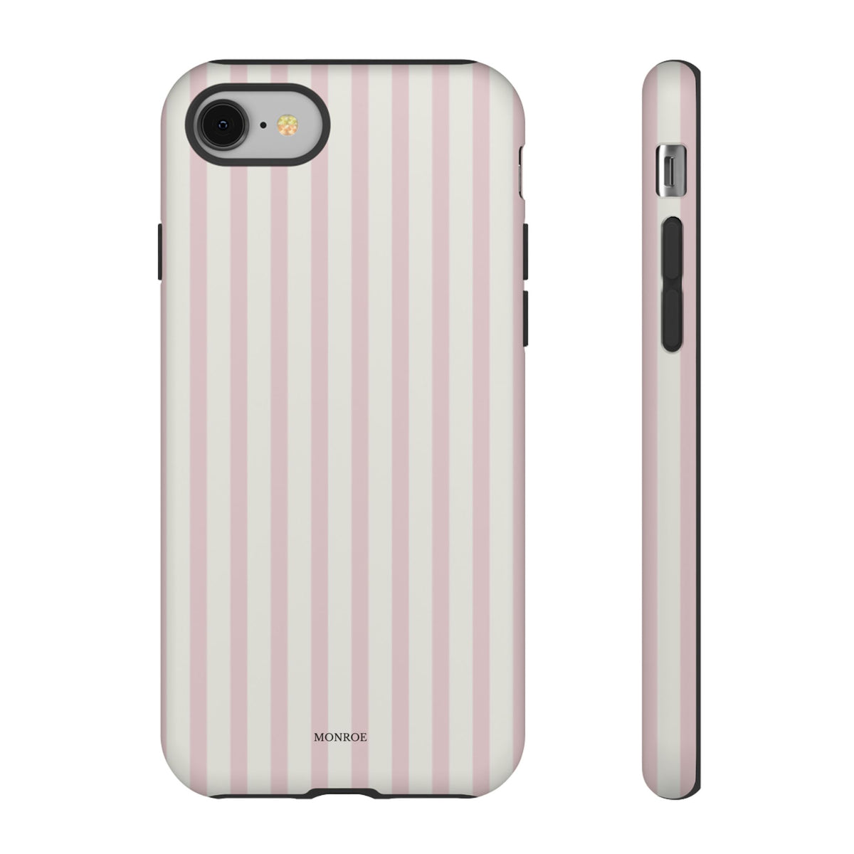Light Pink Stripe Tough Phone Case