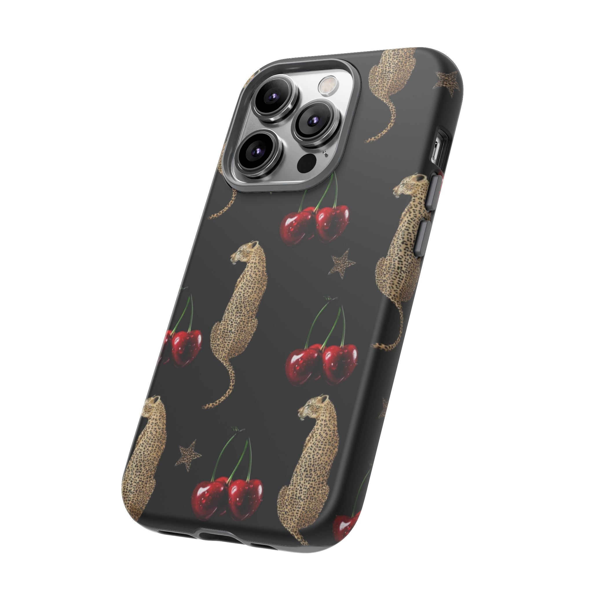 Leopards & Cherries Phone Case