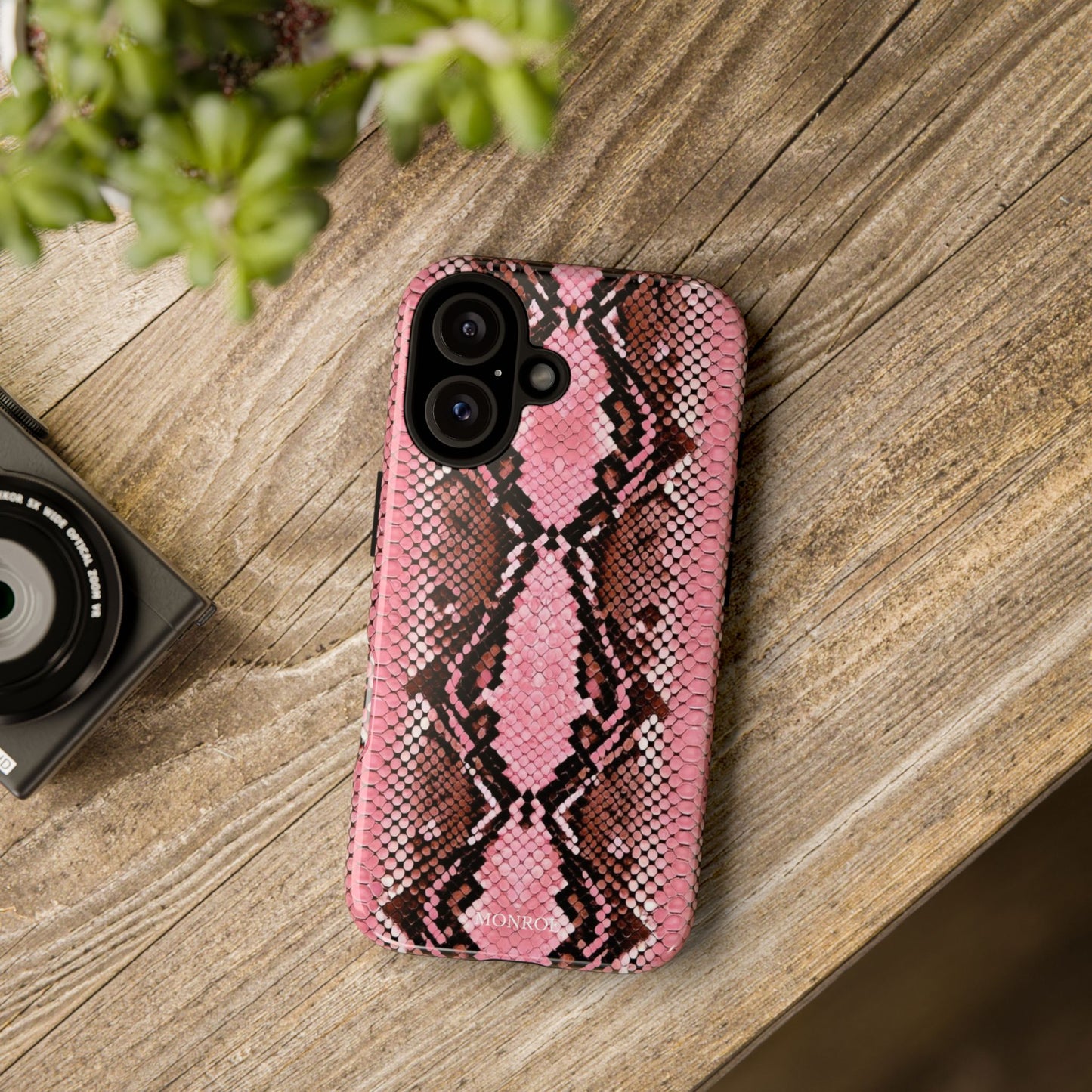 Pink Snake Tough Case